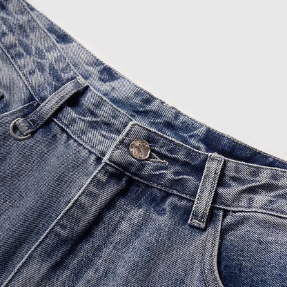 LCDEGO Blue Washed Baggy Jeans
