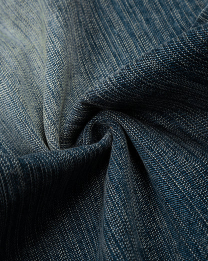 Textured Bamboo Weave Denim Jeans | LCDEGO Streetwear