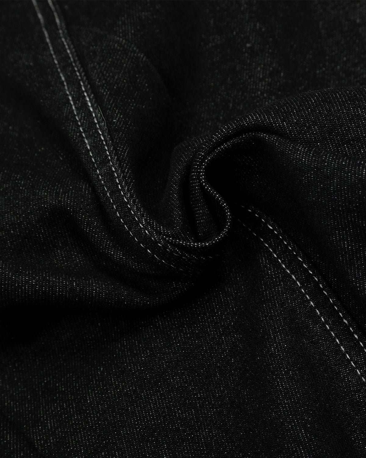 Black Stitching Barrel Jeans | LCDEGO Streetwear