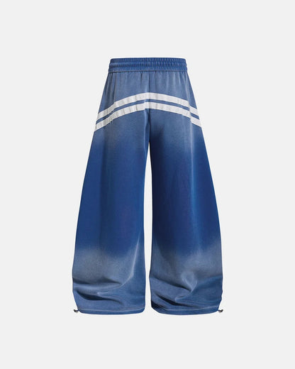 Washed Stripe Barrel Sweatpants | LCDEGO