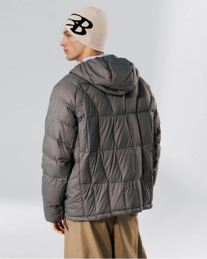 Ultra-Light Hooded Down Jacket | LCDEGO Streetwear