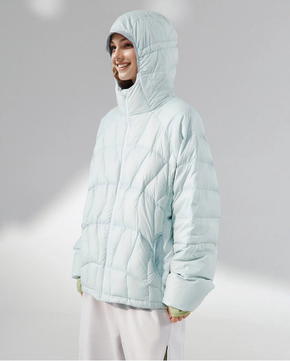 Ultra-Light Hooded Down Jacket | LCDEGO Streetwear