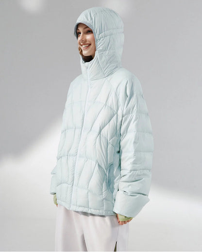 Ultra-Light Hooded Down Jacket | LCDEGO Streetwear