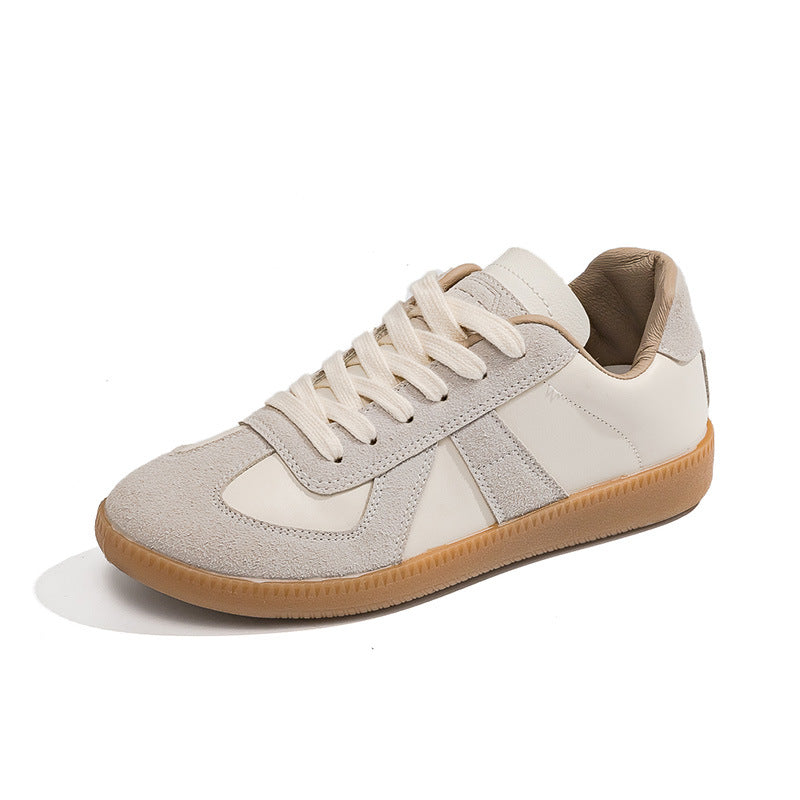 Leather Outdoor Sneakers Male Comfortable Flats Fitting Casual Shoes