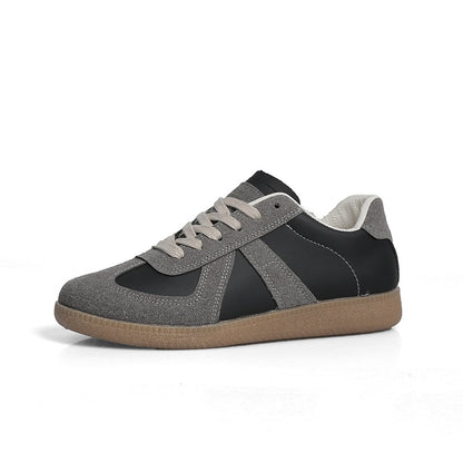Leather Outdoor Sneakers Male Comfortable Flats Fitting Casual Shoes