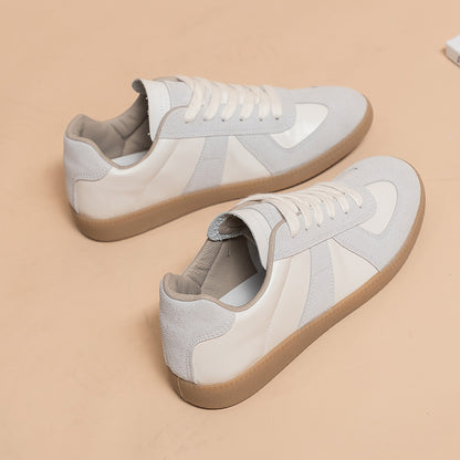 Leather Outdoor Sneakers Male Comfortable Flats Fitting Casual Shoes