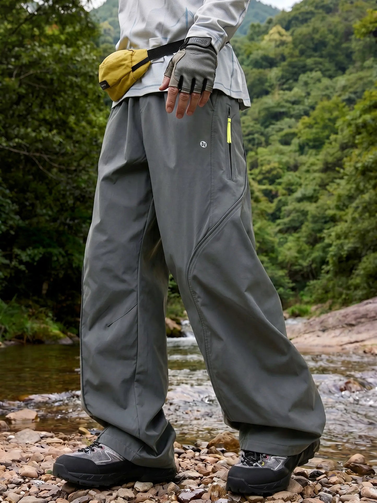 Unisex Lightweight Water-Resistant Fit Durable Hiking Pants|LCDEGO