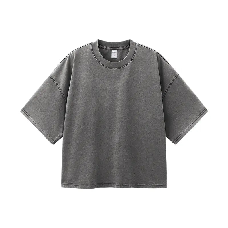 Distressed Oversized Washed Tees | LCDEGO Streetwear