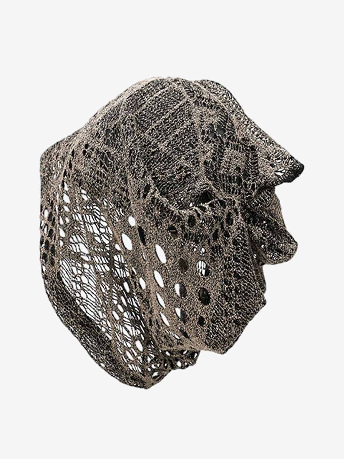 Retro Mesh Hollow Breathable Pile Hat
