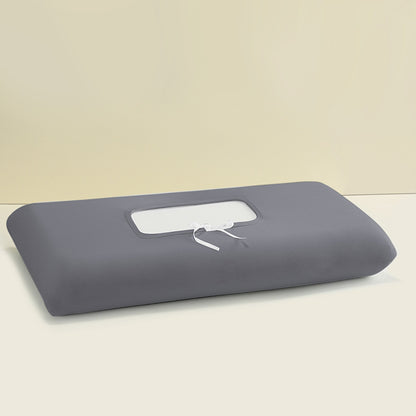 Instant Cooling Ice Silk Summer Pillowcase | Modern Minimalist Breathable Pillow Protector | Premium Vegan Silk Alternative (4 Colors)