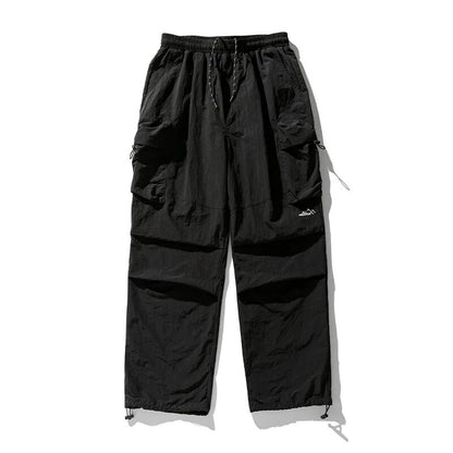 Parachute Cargo Pants Men Oversize Outdoor Casual Trousers Male Waterproof Pants