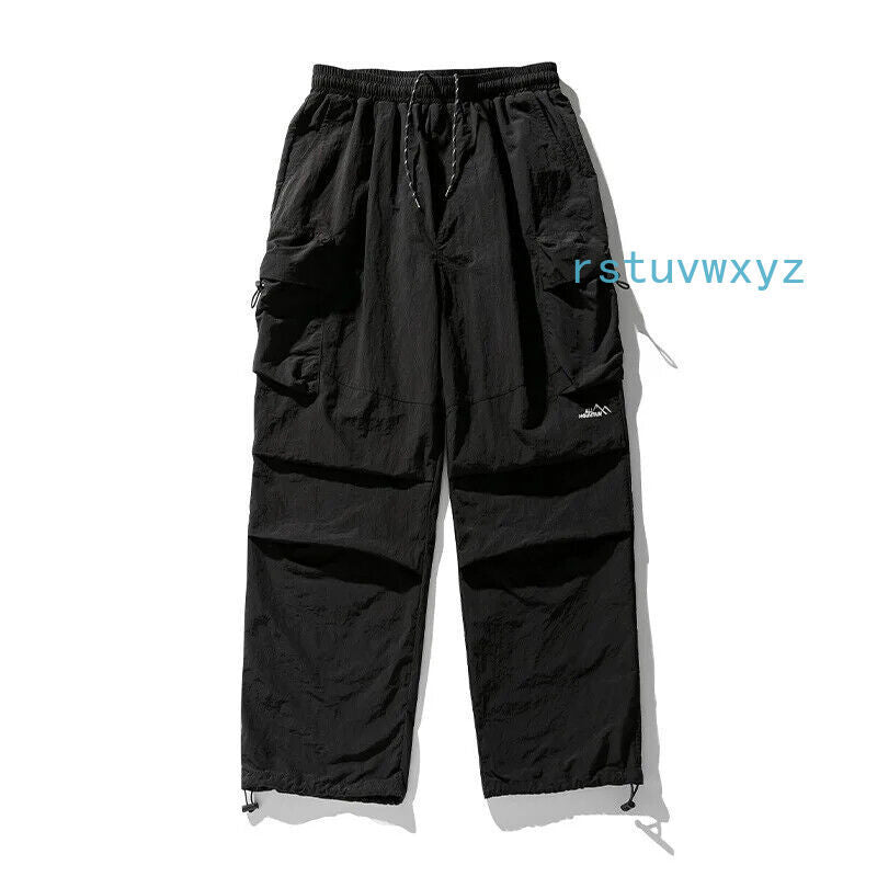 Parachute Cargo Pants Men Oversize Outdoor Casual Trousers Male Waterproof Pants
