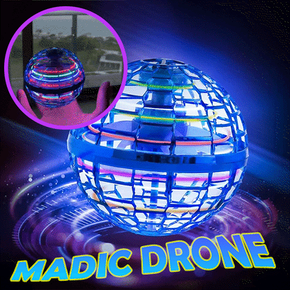 Madic Drone – Fly Orb Pro Flying Spinner Mini Drone Flying🛸 Gift for Kids 🎁 Sale 50%⚡